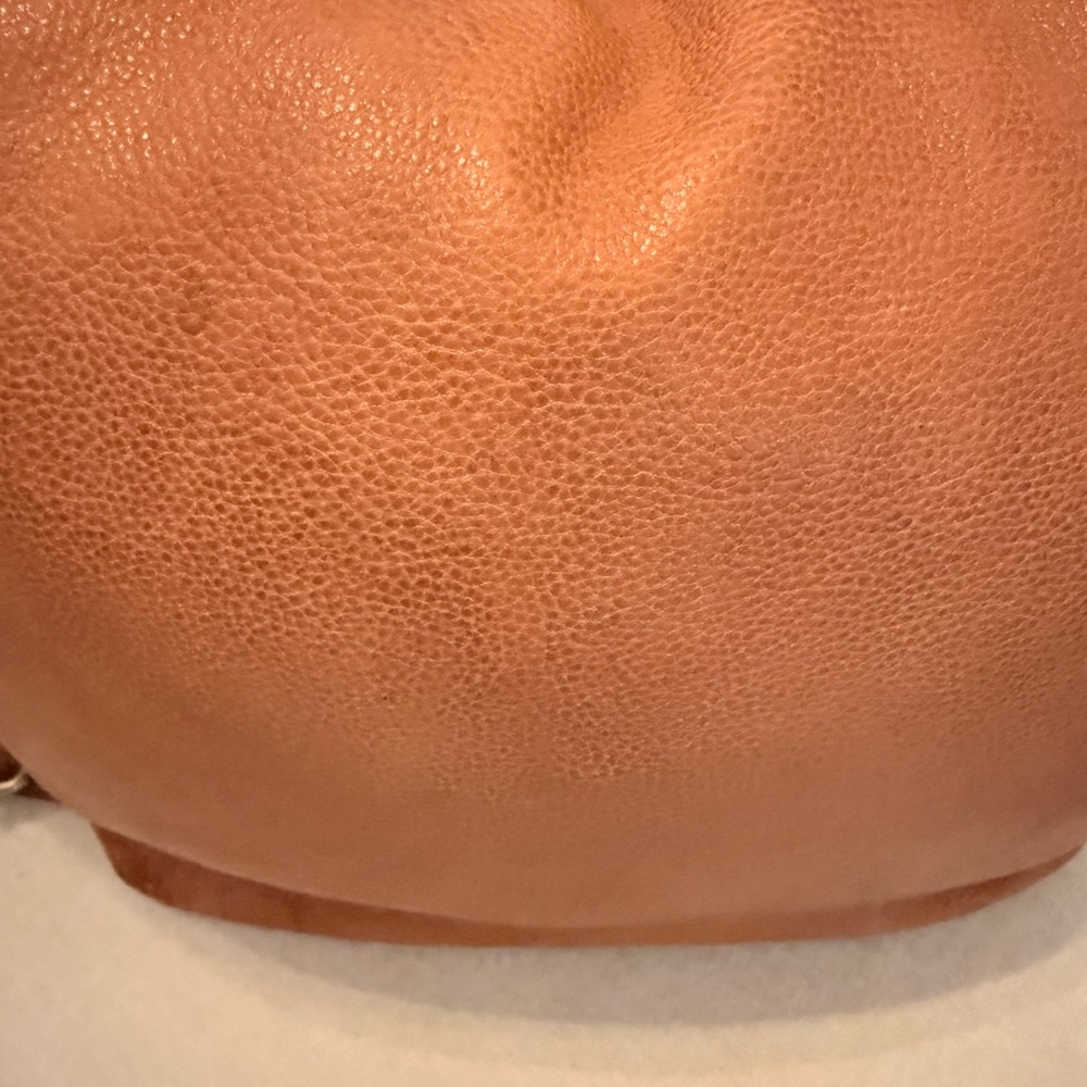 Free People Salone Studded cognac Leather Tote Bag no longer sold. - Picture 9 of 9